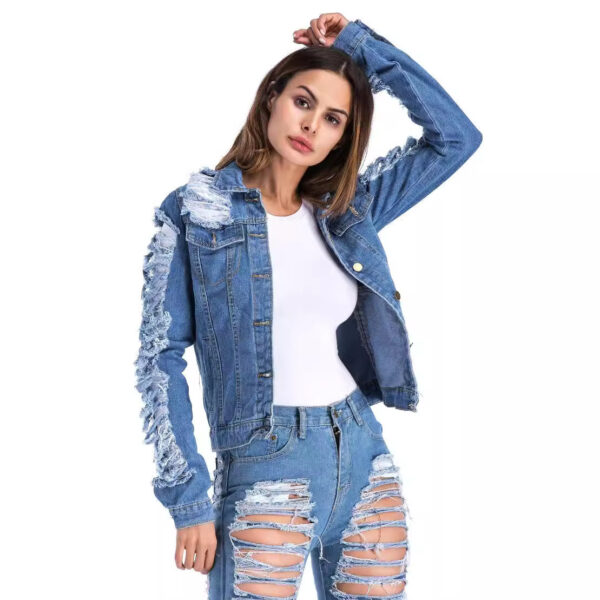 Women's denim jacket - Image 5