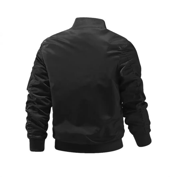 Mens Jacket  Outwear Coat Zipper - Image 7