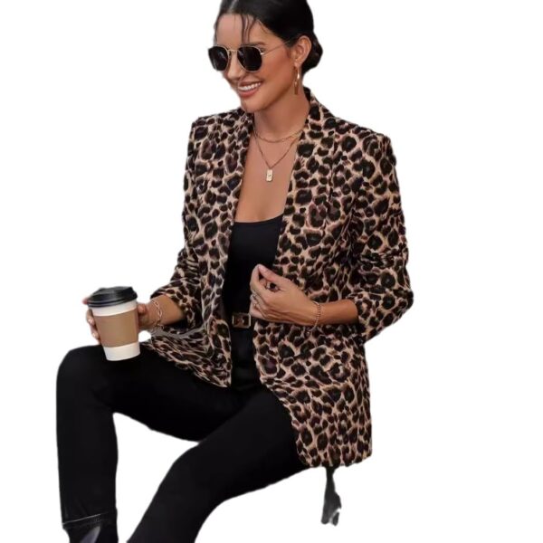 Leopard Print Suit Coat - Image 7