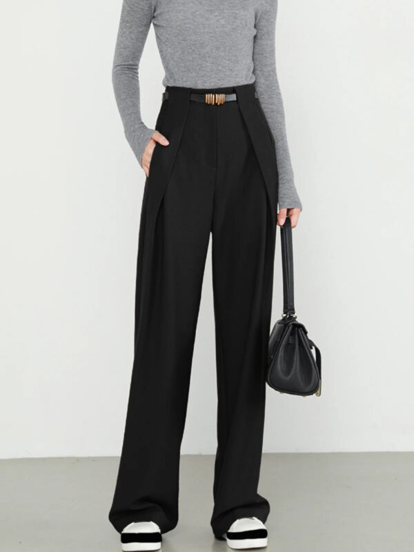 Women's Polyester Idle Style High-grade Suit Pants - Image 7