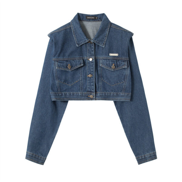 Sweet Cool Short Denim Jacket - Image 2