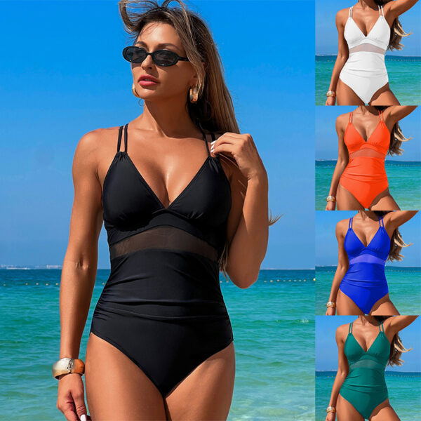 Women's Hot Spring One-piece Swimsuit - Image 5