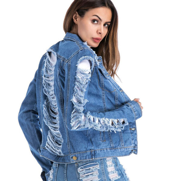 Women's denim jacket - Image 4