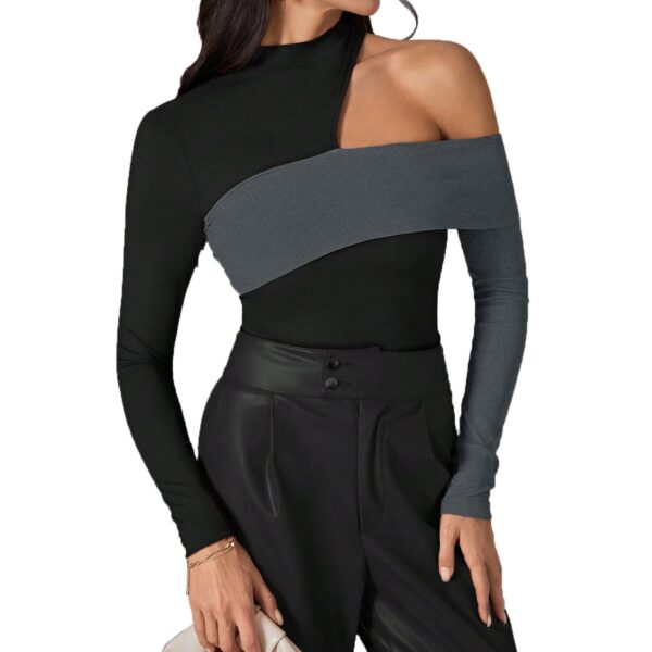 Women's Trendy Irregular Design Top - Image 3