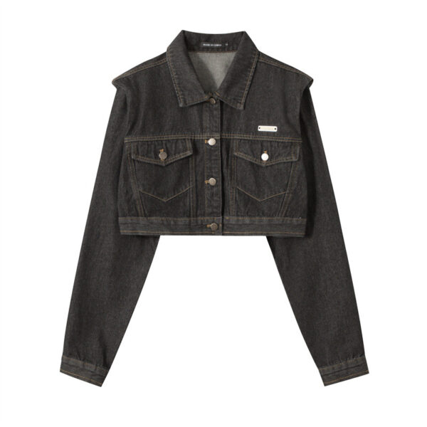 Sweet Cool Short Denim Jacket - Image 3