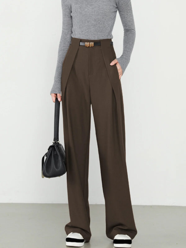 Women's Polyester Idle Style High-grade Suit Pants - Image 6