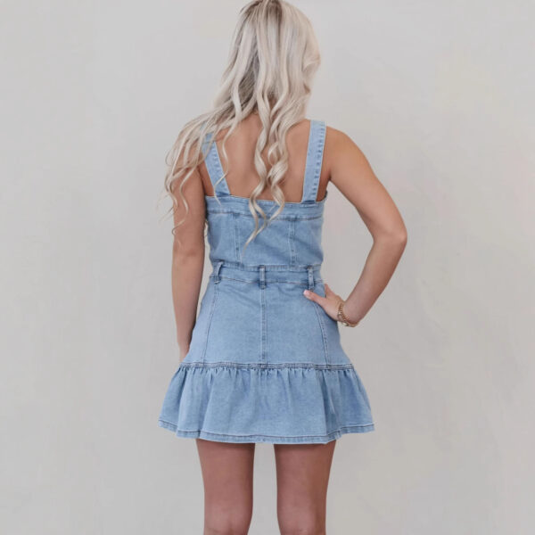 Fashion Hot Girl Denim Women's Dress - Image 5