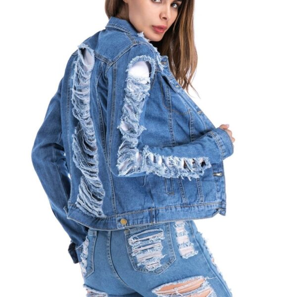 Women's denim jacket - Image 6