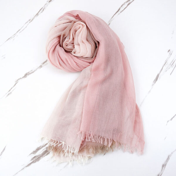 Autumn And Winter Leisure Style Simple Pure Cotton Scarf - Image 4