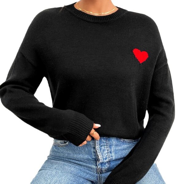 New Casual All-match Loose Valentine's Day Sweater - Image 4