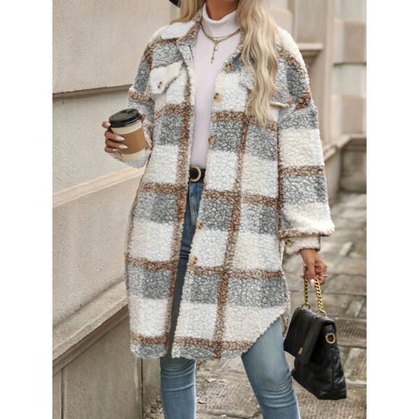 Plaid Jacket New Design Padded Coat - Image 2