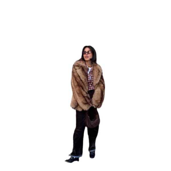 Women's Fur Coat Warm Plus Size - Image 2