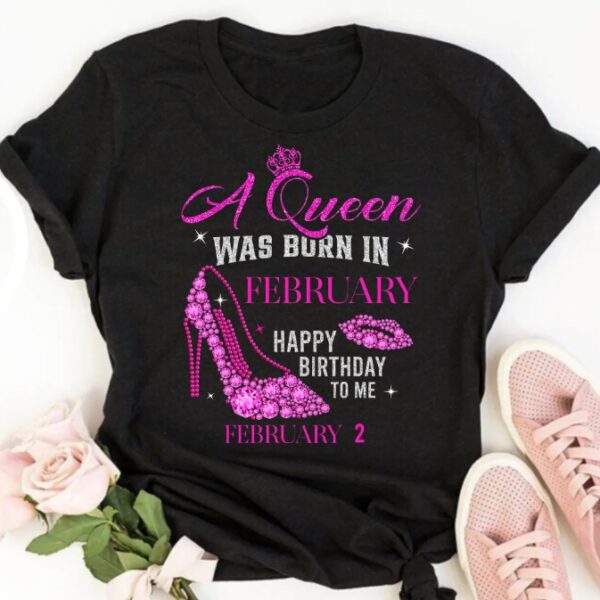 Queen's February Birthday T-shirt