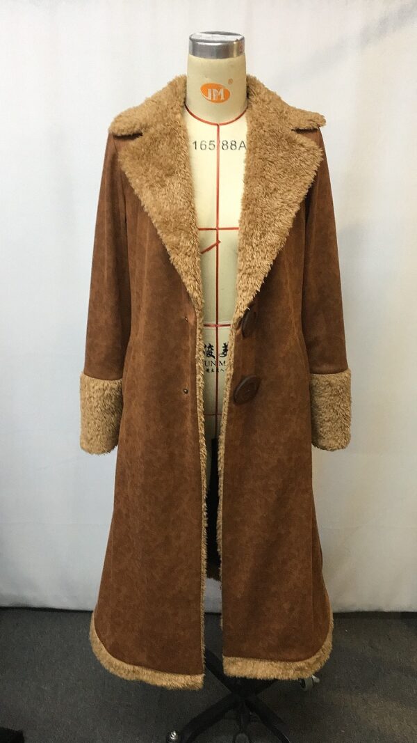 Western Vintage Plush Warm Coat - Image 2