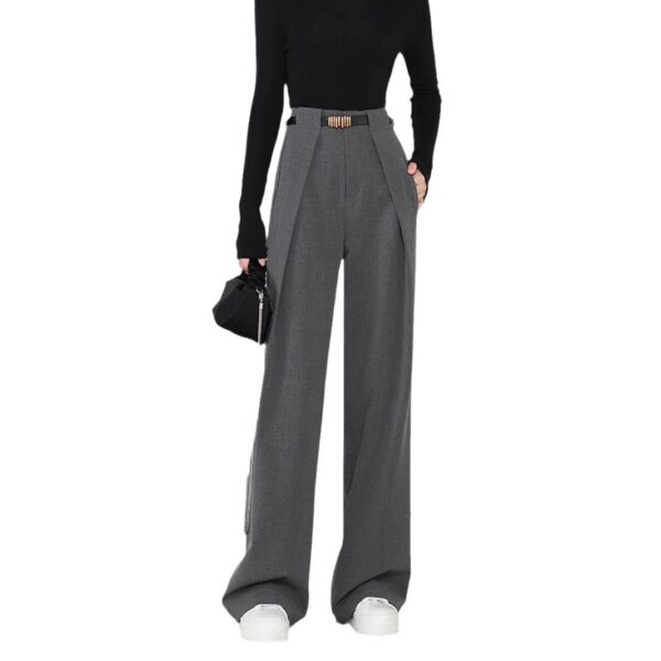 Women's Polyester Idle Style High-grade Suit Pants - Image 2