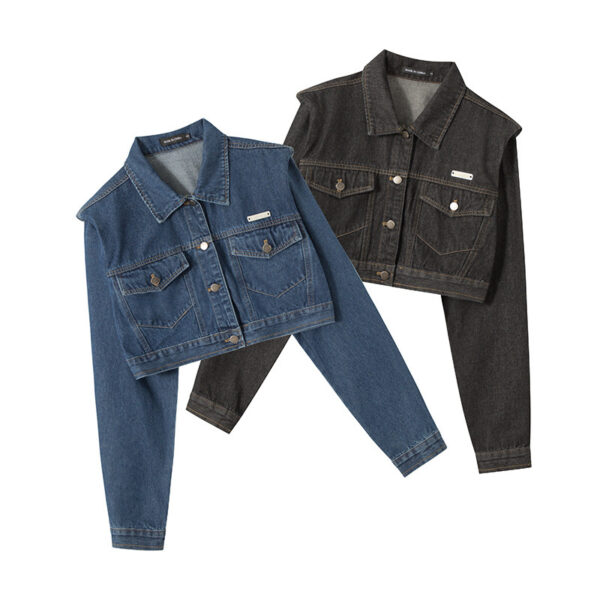 Sweet Cool Short Denim Jacket - Image 5