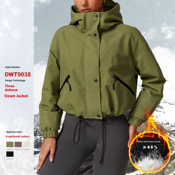 Comfortable Warm Fashionable All-match Shell Down Jacket - Image 9