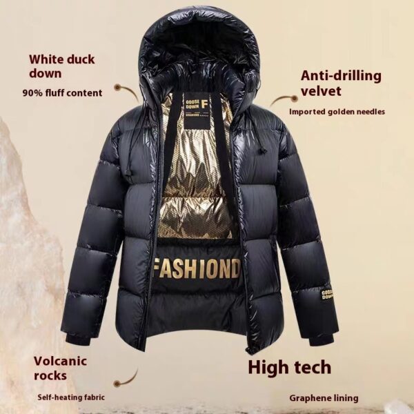 Super Thick Hooded Warm Coat For Women - Image 2